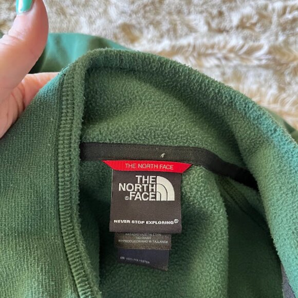 The North Face Zip Up Fleece Sweater Medium - Picture 3 of 3